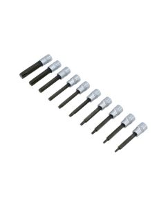 Long Star Bit Socket Set 3/8"D 10pc