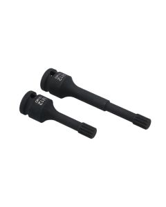 Triple Square Impact Bit Socket Set M12 1/2"D