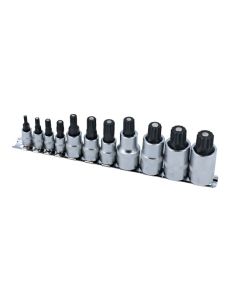 Magnetic Spline Bit Set 11pc