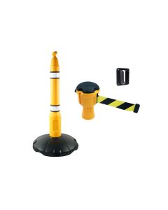 Skipper Unit c/w Post & Base - Single Unit c/w Wall Mounting Clip