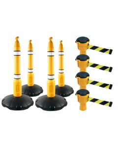 Skipper Unit c/w Post & Base - 4 Post Unit - Square