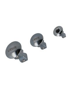 Ratchet Spanner Adaptors with Wobble Function 3pc