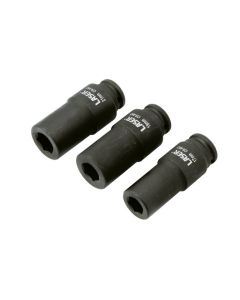 Weighted Socket Set 1/2"D 3pc