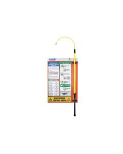 EV First Aid Information Board c/w Insulated Rescue Pole