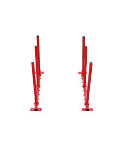 Folding Bumper Rack - Wall Mounted