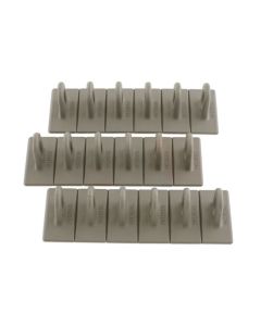 Grey Multipads 26 x 50mm 3pc