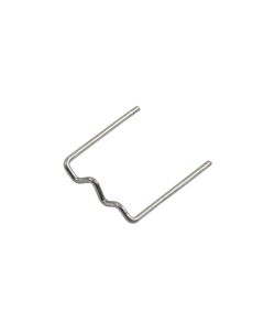 Flat U Type Staples 0.8mm 100pcs