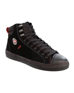 Retro Style Safety Workboot Black - 7